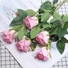 Flores Artificiais de Rosa, Flores Simuladas, Decoração de Sala de Estar, Arranjo de Flores, Flores de Rosa Secas, Ornamentos, Buquês de Casamento, Buquês Simulados