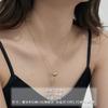 Colar Popular de Aço Titânio Transfronteiriço 2026 Nova Moda Luxo Leve Pingente de Design Personalizado Acessório Versátil de Alta Qualidade