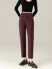 Pantalones de hoz Tencel de contraste Xinge para mujer 2024 Nuevos pantalones globo Otoño Caídos Casuales Adelgazantes Pantalones plátano