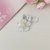 Lindo Llavero de Cerezo Dulce de Gelatina Ins Mejor Amigo Pareja Regalo Estudiante Mochila Escolar Colgante Accesorios Combinación Perfecta
