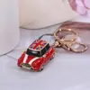Llavero Creativo de Moda Europea y Americana para Coche Colgante Creativo de Goteo de Aceite para Bolso Joyería Fabricante de Llaveros de Metal