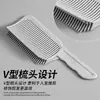 Nuevo Peine para Cortapelos de Hombre Peines para Barbero Fade Peine de Peluquería Mango Largo Peine para el Cabello Peine Calibrador para Cabeza de Aceite del Hogar