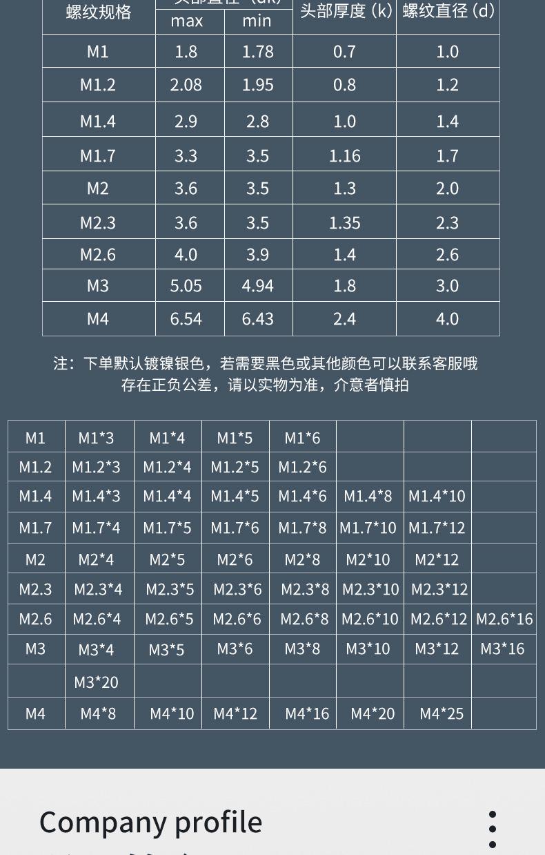 圆、盘头自攻牙_06