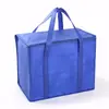 Bolsa Térmica de Papel de Aluminio Engrosado en Stock para Acampar al Aire Libre y Pícnics, Bolsa de Mano Aislante de Tela No Tejida de Gran Capacidad