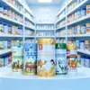 Lata de hierro personalizada para envasado de leche en polvo, lata de fácil apertura para proteína en polvo, lata soldada redonda de grado alimenticio para polvo de reemplazo de comida nutricional