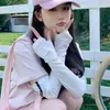 Guantes de sol para mujer al por mayor, manga para brazo de conducción con protección UV, manga fina, manga fina