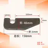 Placa de Hierro Soldada Engrosada Camión Carro Grande Gancho Contenedor Riel Tablero Carrito Comedero Caja Grande Contenedor Gancho Suministros Valla Accesorios para Vehículos