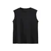 Camiseta Chaleco sin Mangas para Niños, Casual Holgado, Personalizable con Imágenes y Texto, Camisa Publicitaria de Color Sólido, Uniforme para Clase Grupal