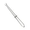 Pinza Elástica Guía de Cinturón Herramienta de Enhebrado Cinturón de Pantalón Guía de Aguja Costura DIY Hogar Dispositivo de Enhebrado de Cinturón Elástico al por Mayor