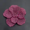 Acessórios de Joias com Strass de Camélia Transfronteiriços Flores Tridimensionais de Sapato de Camada Dupla Acessórios para Roupas Acessórios de Broche para Headwear DIY