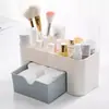 Gabinete de Armazenamento de Mesa Tipo Gaveta Porta-Canetas Conjunto de Gabinetes com Gavetas Gabinete de Armazenamento Caixa de Armazenamento para Controle Remoto Caixa de Armazenamento para Cosméticos