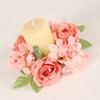 Hongyu mais vendido flor artificial castiçal decoração de mesa decoração de mesa de natal para casa uma geração de cabelo