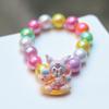 Novas Joias Infantis Pulseiras Coloridas Doce e Fofa Gato de Desenho Animado Pulseira Infantil Fabricante de Joias Atacado
