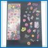 Etiquetas Transparentes Personalizadas para Juguetes Infantiles, Pegatinas de Dibujos Animados, Etiquetas Decorativas Transparentes Autoadhesivas para Maletas Impresión