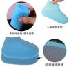 Cubrezapatos Universales Gruesos de Silicona con Cara Sonriente Impermeables, Resistentes a la Lluvia y Antideslizantes, Caucho de Silicona Flexible Elástico Portátil para Exteriores