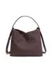 Bolso tejido de alta gama para mujer, bolso de ante mate para el hombro, bolso tote vintage, bolso de hombro casual, bolso cruzado