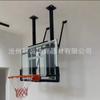 Quadra de Basquete Aro de Basquete Suspenso Infantil Elétrico com Controle Remoto Suporte de Basquete Suspenso Montado no Teto Interno Suporte de Basquete Ajustável com Manivela