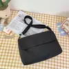 Bolso cruzado informal transfronterizo con logotipo impreso, gran capacidad, ligero y sencillo, bolso de hombro, estilo coreano, bolso mensajero literario