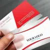 Impresión de Fábrica Papel Especial Tarjetas de Presentación Tarjetas de Lote Pequeño Tarjetas Personalizadas Tarjeta de Agradecimiento de Primera Calidad Impresión Tarjetas de Presentación Impermeables de PVC