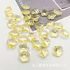 Xingtai Cristal Vidrio Cuentas Sueltas Accesorios para Joyería DIY Colgante Cortina de Puerta Accesorios para Ropa Colgante Flor de Ciruelo de Agujero Único de 14 mm
