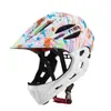 Capacete infantil FTIIER patins bicicleta de equilíbrio capacete esportivo LED para andar de bicicleta patinete capacete infantil completo
