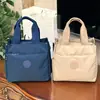 Nueva Bolsa Termo Impermeable de Color Sólido, Engrosada y Ampliada, Unisex, para Llevar el Almuerzo, para Estudiantes que Trabajan, Portátil, Bolsa para el Almuerzo