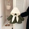 Jaqueta Acolchoada de Algodão Fofa para Meninas, Roupa de Inverno Estilosa para Bebês, Jaqueta Puffer Engrossada e Quente, Roupa de Inverno para Recém-Nascidos, Casaco Estilo Coreano com Touca Incluída