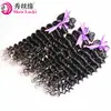 Cortina de Cabelo Africano Perucas de Cabelo de Alta Gama Cabelo Humano Remy Indiano Cru Cacheado Profundo