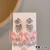 Conjunto de Colar, Anel, Brincos e Pulseira de Princesa Sereia Infantil, Joias Acessórios Fofos com Pingente de Pérola para Bebês, Atacado