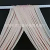 Cortina de Tela de Poliéster Cortina de Tela para Bodas Arreglo de Cortina para Bodas Cortina de Techo con Perlas de Boda Tela de Gasa para Pasillo Tela Decorativa Arco de Gasa