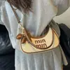 Bolso de Moda para Mujer Primavera Nicho Nuevo Tendencia Personalidad Bolso de Hombro 2025 Elegante Calle Tendencia Bolso de Media Luna