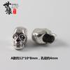 Colgante de terciopelo con cuerda de cuero DIY, colgante de cuchillo para exteriores, colgante de calavera de Amazon, colgante de linterna, llavero al por mayor