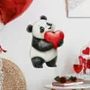 VA-F501 Dia dos Namorados amor panda quarto sala varanda decoração embelezamento adesivos de parede autoadesivo comércio exterior atacado