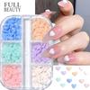 Joias de unha de coração de amor cor macaron mini para usar na unha cor sólida resina de amor acessórios enfeite decoração
