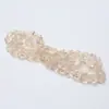 Cristal de Vidro Flor Rosa Colorida Contas com Furo Reto Pulseira Colar Artesanal DIY Joias Contas Soltas Acessórios Venda por Atacado