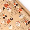 Paquete rodante de Amazon transfronterizo tamaño grande 3m Papel kraft navideño papel de regalo alce árbol de Navidad regalo