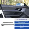 Adecuado para 19-22 Porsche Taycan Panel Decorativo Superior de Fibra de Carbono para Interior de Coche
