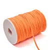 Cor 3-6mm cinto de cavalo bolsa de vestuário elástico de alta elasticidade punho elástico de borracha cinto de corrida de cavalo cinto plano