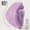 Chinelos de pelúcia de algodão femininos para outono e inverno de 2026, novos chinelos de algodão quentes e antiderrapantes com sola grossa para casa, desenhos animados para mulheres