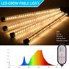 Nueva lámpara LED para plantas 360 grados luminosa de escritorio con clip luz de relleno USB atenuable espectro completo luz de relleno para suculentas