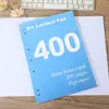 Caderno Fino e Crocante Estilo Americano de 200 Páginas, Caderno Argolado Criativo A4 Grosso com 7 Furos, Caderno para Correção de Erros de Estudante no Atacado, Bloco de Notas
