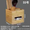 Tubo para Palillos Restaurante Comercial Se Puede Personalizar con Logo Multifuncional Restaurante de Hot Pot Tubo de Bambú Tubo para Palillos Tubo para Cucharas Cubo para Palillos Canasta para Palillos Jaula