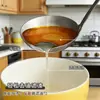 Colher Separadora de Óleo de Aço Inoxidável, Colher Filtro de Óleo, Colher Escumadeira, Colher de Sopa, Colher Doméstica para Separação de Óleo e Sopa, Ferramenta Filtro de Óleo, Colher Separadora de Óleo e Sopa
