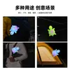 Luz Trasera Creativa de Tortuga Luminosa con Sensor Inteligente, Luz de Advertencia de Larga Duración, Equipo de Ciclismo Exterior Transfronterizo