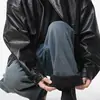 Calças Jeans Masculinas 2026 Outono Novo Calças Retas Largas Calças Longas Masculinas de Alta Qualidade Estilo Americano Calças de Perna Larga Masculinas