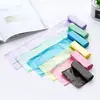 Fornecimento Direto da Fábrica Novo Material Sacos de Lixo Descartáveis 45*50cm Alça Boca Plana Sacos de Armazenamento Sacos Plásticos Perfurados