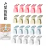 Nuevo Gancho Conector para Perchas de Ropa Hebilla de Unión para Perchas de Ropa del Hogar Gancho Conector para Perchas de Ropa Apilables Multicapa con Cuerda Engrosada