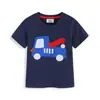 Camisetas Bordadas de Manga Corta para Niños Estilo Europeo y Americano, Tops para Niños, Distribución al por Mayor de Camisetas para Niños, Distribución de Camisetas para Niños