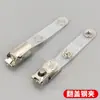 Clip para Tarjeta de Pecho con Clip para Permiso de Trabajo Hebilla Clip para Tarjeta de Pecho Clip para Tarjeta de Fábrica Clip para Enfermera Cubierta de Etiqueta de Precio de Plástico Clip de Metal