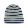 Chapéu de Lã Listrado Estilo Japonês Circunferência da Cabeça Grande Chapéu Tricotado Quente Feminino Outono e Inverno Chapéu Frio Masculino Chapéu Pulôver Casual Versátil